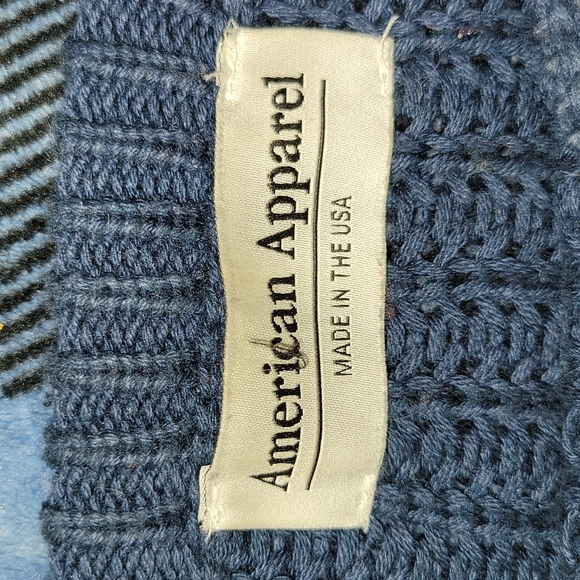 Y2k Made in USA. American Apparel. Knit sweater. - Picture 2 of 12